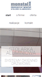 Mobile Screenshot of monstal.com.pl