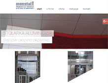 Tablet Screenshot of monstal.com.pl